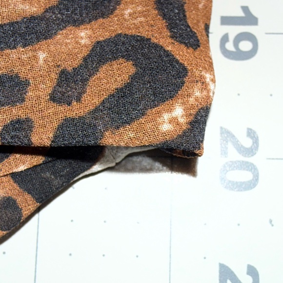 HeartSoul Animal Print Off-Shoulder Blouse - Picture 10 of 11